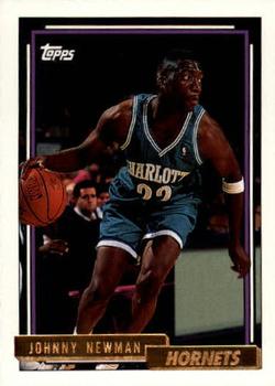 1992-93 Topps - Gold #5 Johnny Newman Front