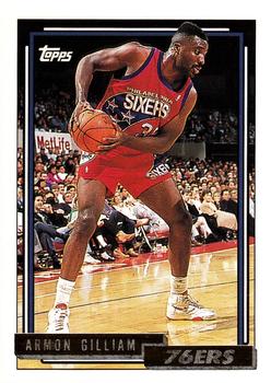 1992-93 Topps - Gold #12 Armon Gilliam Front