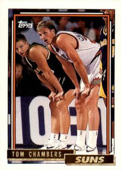 1992-93 Topps - Gold #18 Tom Chambers Front