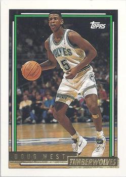 1992-93 Topps - Gold #37 Doug West Front