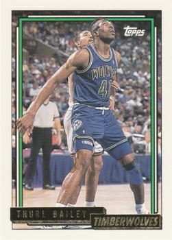1992-93 Topps - Gold #59 Thurl Bailey Front
