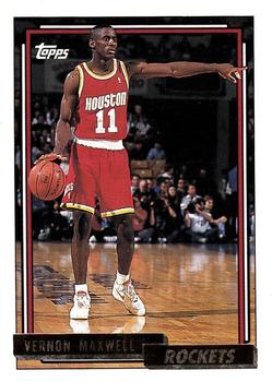 1992-93 Topps - Gold #68 Vernon Maxwell Front