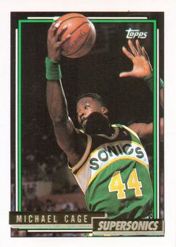 1992-93 Topps - Gold #79 Michael Cage Front