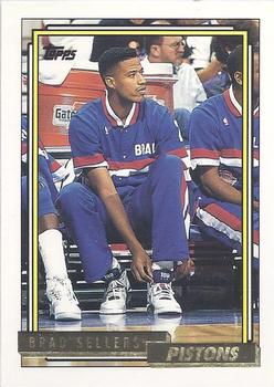 1992-93 Topps - Gold #82 Brad Sellers Front