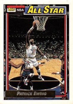 1992-93 Topps - Gold #121 Patrick Ewing Front