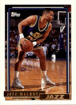 1992-93 Topps - Gold #130 Jeff Malone Front