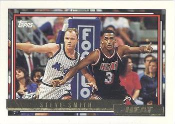 Steve Smith autographed Basketball Card (Atlanta Hawks) 1997 Topps #79