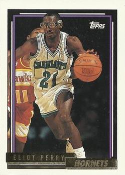 1992-93 Topps - Gold #198 Elliot Perry Front