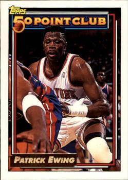 1992-93 Topps - Gold #211 Patrick Ewing Front