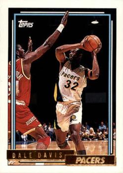 1992-93 Topps - Gold #237 Dale Davis Front