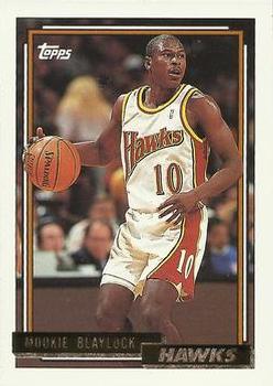 1992-93 Topps - Gold #268 Mookie Blaylock Front