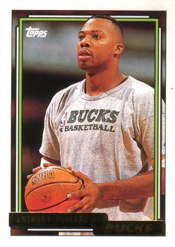 1992-93 Topps - Gold #303 Anthony Pullard Front