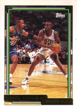 1992-93 Topps - Gold #327 Chuck Person Front