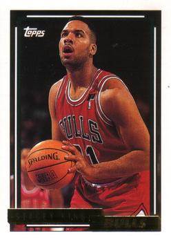 1992-93 Topps - Gold #359 Stacey King Front