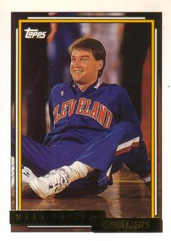 1992-93 Topps - Gold #379 Mark Price Front