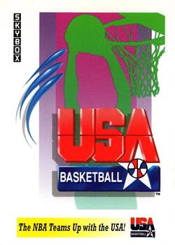 1991-92 SkyBox - Blister Inserts #i USA Basketball Front