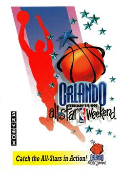 1991-92 SkyBox - Blister Inserts #iii Orlando All-Star Front