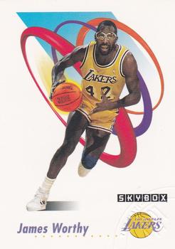 1991-92 SkyBox - Prototypes #143 James Worthy Front
