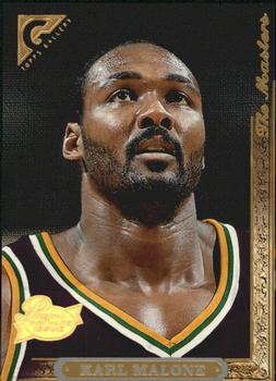 1996-97 Stadium Club - Topps Gallery Player's Private Issue #14 Karl Malone Front