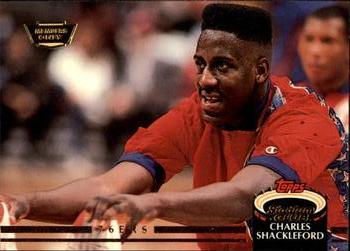 1992-93 Stadium Club - Members Only #57 Charles Shackleford Front