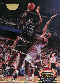 1992-93 Stadium Club - Members Only #201 Shaquille O'Neal Front