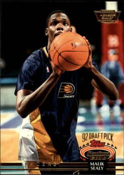 1992-93 Stadium Club - Members Only #254 Malik Sealy Front