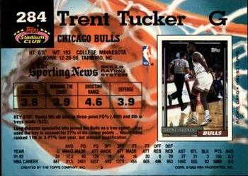 1992-93 Stadium Club - Members Only #284 Trent Tucker Back