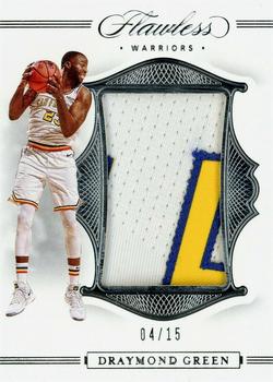 2019-20 Panini Flawless - Patches #P-DGR Draymond Green Front