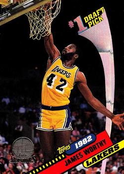 1992-93 Topps Archives - Gold #2 James Worthy Front