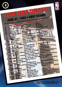 1992-93 Topps Archives - Gold #9 Pervis Ellison Back