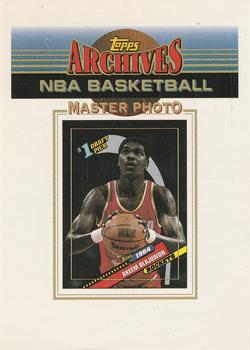 1992-93 Topps Archives - Master Photo Redemptions #NNO Akeem Olajuwon Front