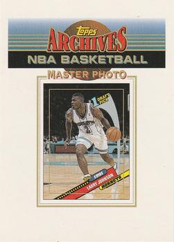 1992-93 Topps Archives - Master Photo Redemptions #NNO Larry Johnson Front