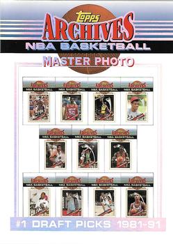 1992-93 Topps Archives - Master Photo Redemptions #NNO First Picks 1981-91 Front