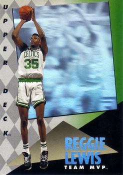 1992-93 Upper Deck MVP Holograms #2 Reggie Lewis Front
