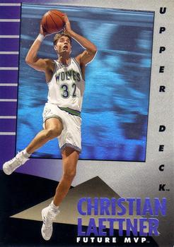 1992-93 Upper Deck MVP Holograms #32 Christian Laettner Front