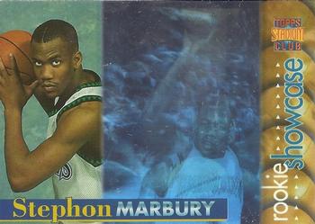 1996-97 Stadium Club - Rookie Showcase #RS3 Stephon Marbury Front
