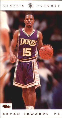 1993 Classic Futures #4 Bryan Edwards Front