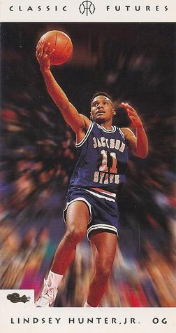 1993 Classic Futures #13 Lindsey Hunter Front