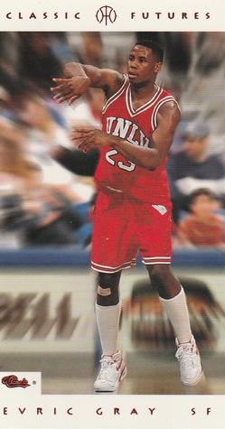 1993 Classic Futures #18 Evric Gray Front
