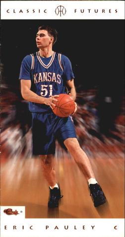 1993 Classic Futures #57 Eric Pauley Front
