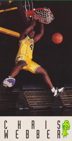 1993 Classic Futures - Limited Edition #NNO Chris Webber Front