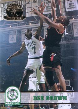 1993-94 Hoops - Fifth Anniversary Gold #10 Dee Brown Front