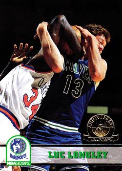 1993-94 Hoops - Fifth Anniversary Gold #130 Luc Longley Front
