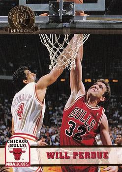 1993-94 Hoops - Fifth Anniversary Gold #31 Will Perdue Front