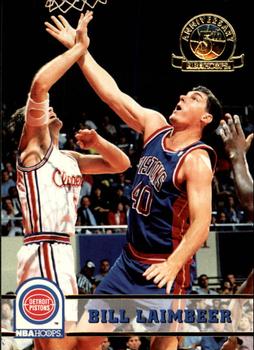 1993-94 Hoops - Fifth Anniversary Gold #62 Bill Laimbeer Front