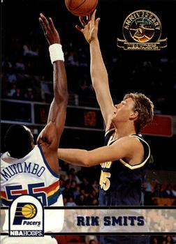 1993-94 Hoops - Fifth Anniversary Gold #92 Rik Smits Front