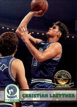 1993-94 Hoops - Fifth Anniversary Gold #129 Christian Laettner Front