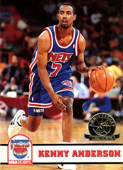 1993-94 Hoops - Fifth Anniversary Gold #137 Kenny Anderson Front
