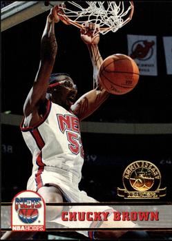 1993-94 Hoops - Fifth Anniversary Gold #139 Chucky Brown Front