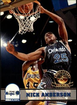 1993-94 Hoops - Fifth Anniversary Gold #152 Nick Anderson Front